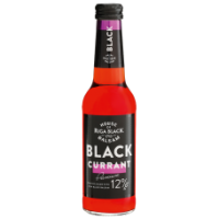 BLACK BALSAM Currant gāzēts alkoholisks kokteilis 12% pudele 250ml (1/15) DEP+