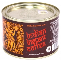INDIAN Instant Coffee šķīst.kafijas dzēriens ar cigoriņiem Možums Indija 90g(1/24)