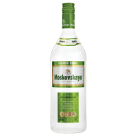 MOSKOVSKAYA Osobaya Vodka degvīns 40% 1L (1/6)