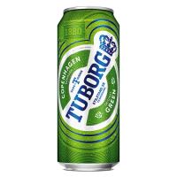 TUBORG Green alus 4,6% skārdenē 0,568L (1/24) DEP+