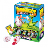 FINI Dino Eggs Bubble Gum košļājamā gumija 5g (1/200)