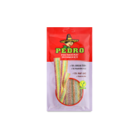 PEDRO Sour Rainbow Belts želejas konfektes ar augļu garšu Čehija 80g (1/20)
