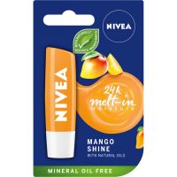 NIVEA Peach Shine lūpu kopšanas līdzeklis 4,8g/5,5ml (1/12)