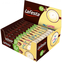 LA FESTA 3in1 Latte šķīstošais kafijas dzēriens 24x12,5g Polija 300g (1/4)