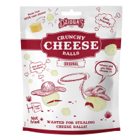 DŽIUGAS Kraukšķīgas, kaltētas cietā siera bumbiņas Lietuva 50g (1/10)