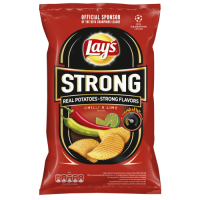 LAY'S Strong Chilli&Lime čipši ar čili un laima garšu 120g (1/24)