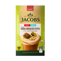 JACOBS Cappuccino Dubai Chocolate kafijas dzēriens 8x15g Čehija 120g (1/5)