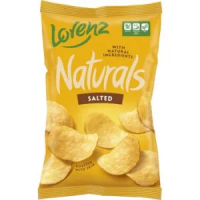 LORENZ Naturals čipsi grauzdēti ar mizu un ar  jūras sāli Vācija 100g (1/12)