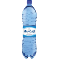 MANGAĻI 1 viegli gāzēts dabīgais minerālūdens pet 1,5L(1/6) DEP+