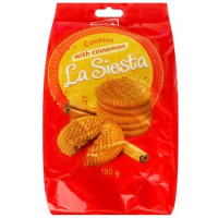LA SIESTA Cookies cepumi ar kanēli Yarych Ukraina 240g (1/15)
