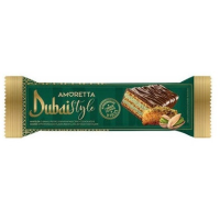 DUBAI STYLE vafele ar pistāciju pastu šokolādē Mieszko Polija 40g(1/36)