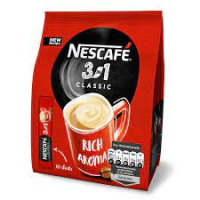 NESCAFE 3in1 Classic Rich aroma šķīstošais kafijas dzēr. 10x16,5g (1/18)