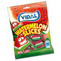 VIDAL Watermelon Slices želejas konfektes 100g (1/14)