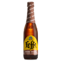 LEFFE BRUNE Beļģu alus 6,5% pudele Beļģija 0,33L (1/24) DEP+