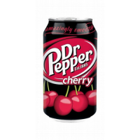 DR PEPPER Cherry gāzēts dzēriens ar ķiršu garšu skārdene Polija 0,33L (1/24) DEP+