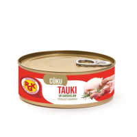 TAUKI cūku ar garšvielām sterilizēti konservi RGK Latvija 230g (1/48)730d
