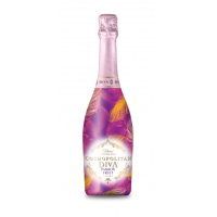 COSMOPOLITAN DIVA Melon Fusion gāzēts vīna dzēr. 5,5% pudele Latvija 0,75L(1/12)DEP+